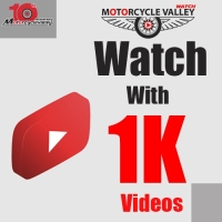 Motorcyclevalley Watch Section completed 1000 videos